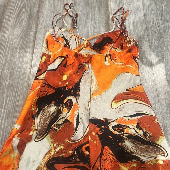 SILK DRESS - Picture 4 of 7